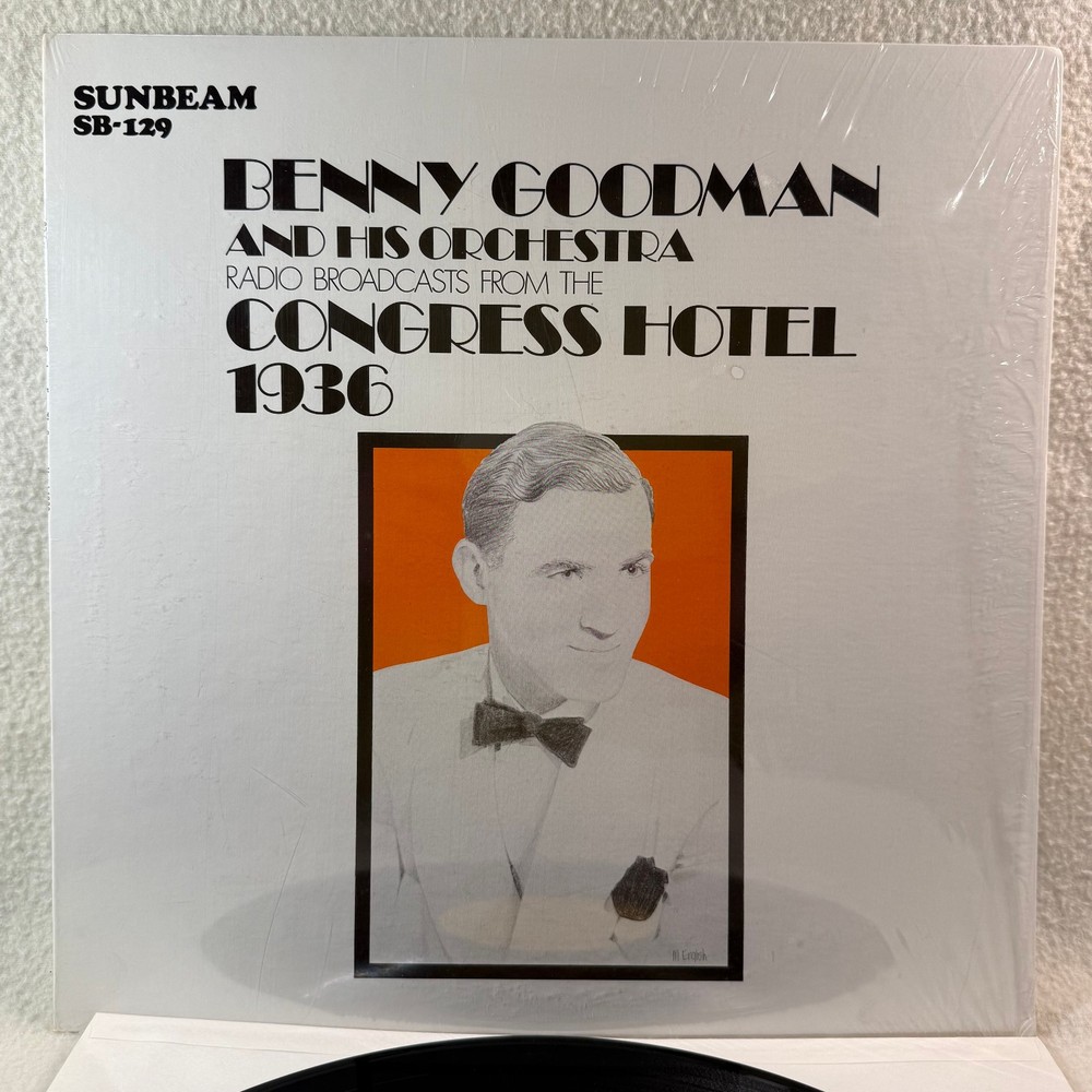 Benny Goodman, Radio Broadcasts From The Congress Hotel 1936 (SB-129) EX LP Jazz