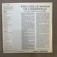 The Great Songs Of Christmas Album Seven Vinyl LP Record Collectors Edition