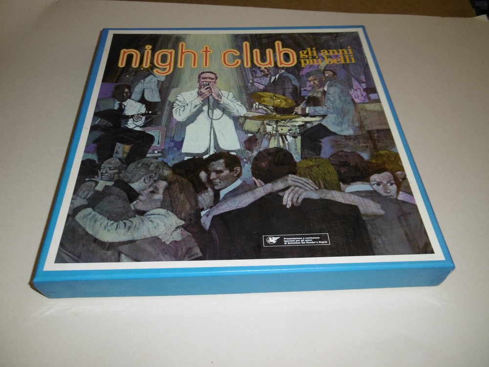 COFANETTO 9 LP NIGHT CLUB GLI ANNI PIU’ BELLI EDIZIONE LIMITATA