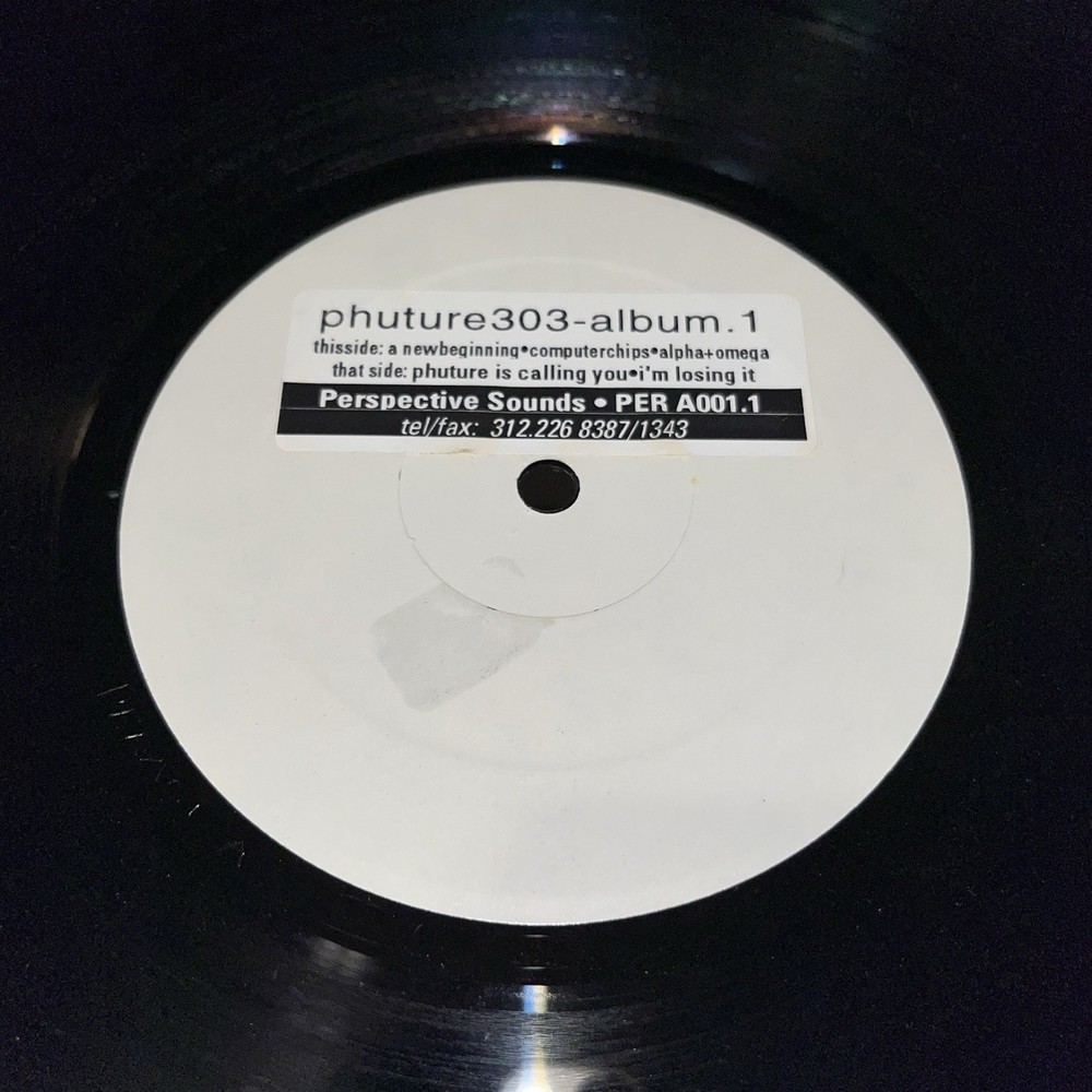 TEST PRESSING Phuture 303 – Alpha & Omega VINYL 2LP jeff mills aztec mystic
