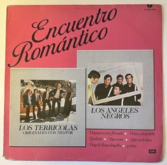 Los Terricolas & Los Angeles Negros – Encuentro Romantico (1 x LP, 1986 MX, VG)