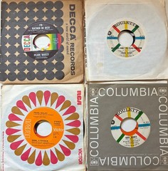 Lot of 24 jazz Vinyl Records 45s Singles 1950s Pearl Bailey, Count Basie, etc