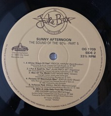 Various Artists- Sunny Afternoon, The Sound Of The 60s Part 5 Vinyl LP