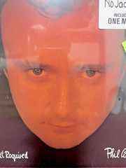 ORIGINAL SEALED PHIL COLLINS No Jacket Required HYPE STICKER Excellent!