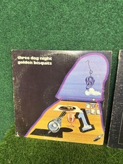 Vintage Vinyl Three Dog Night Lot 2 ~ Golden Biscuits 1971 LP Albums