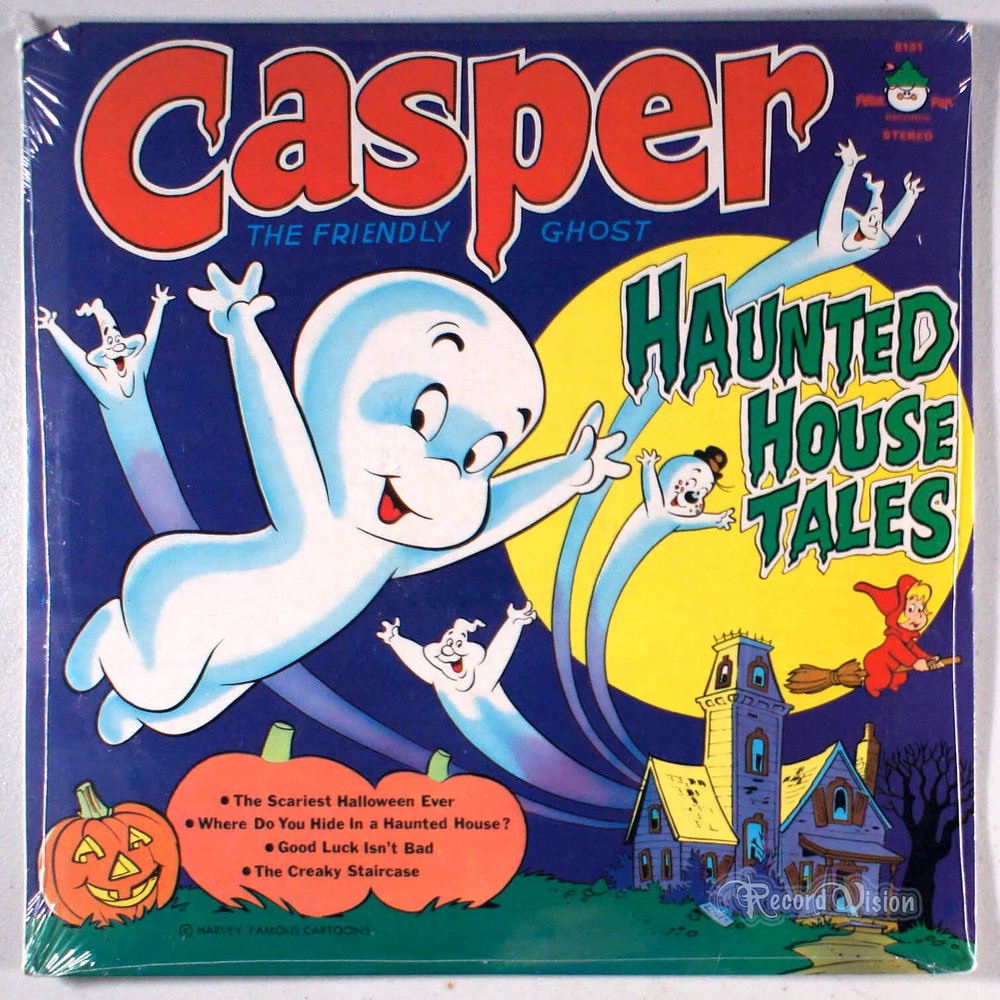 Casper – Haunted House Tales (1973) [SEALED] Vinyl LP • Halloween Friendly Ghost