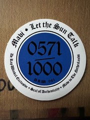 [571/1000] Mavi – Let the Sun Talk (Clear/Blue with Black Splatter)(Vinyl, 2022)