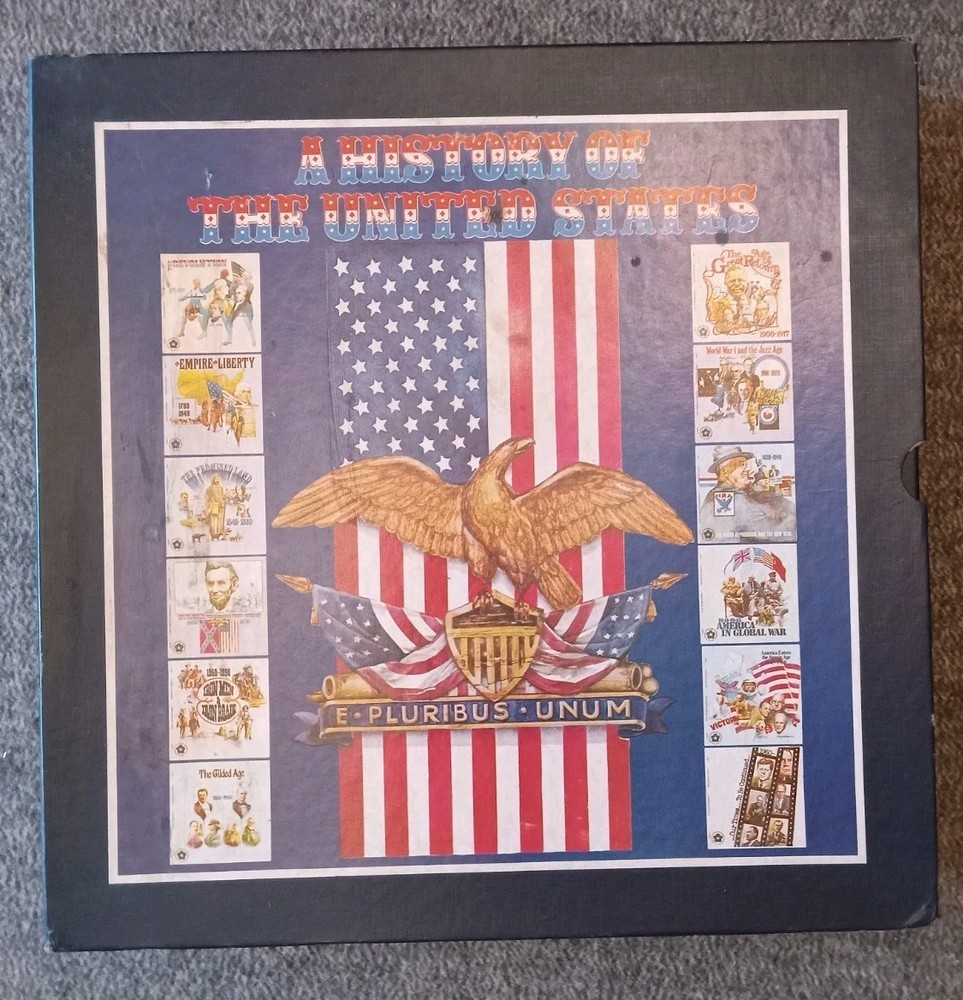 A History of the United States 12 Lp Boxed Set Bicentennial Rare NM LPS! Sealed!