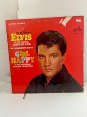 ELVIS PRESLEY LP Stereo GIRL HAPPY LSP-3338 SPRS-2014-5S H RCA vinyl soundtrack