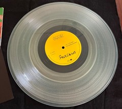 Beck – Sexx Laws – 1999 DGC – 0694971751 12 inch clear vinyl w/bonus flexi disc