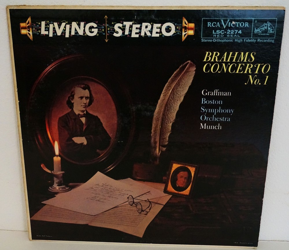 RCA Living Stereo LSC 2274 1/3S BRAHMS PIANO CONCERTO NO.1, GARY GRAFFMAN