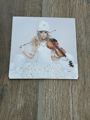 LINDSEY STIRLING – WARMER IN THE WINTER – 4″ PINK TINY VINYL TARGET