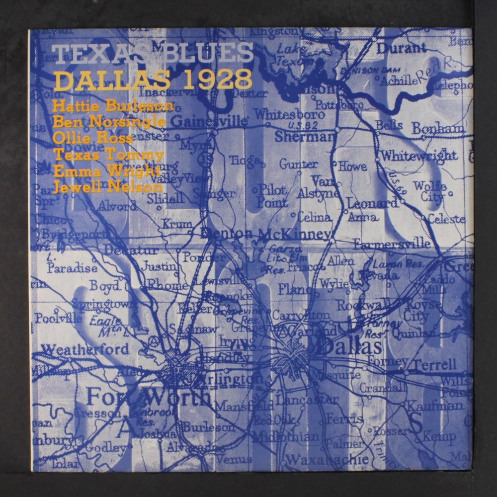 VARIOUS: texas blues, dallas 1928 Retrieval 12″ LP 33 RPM UK