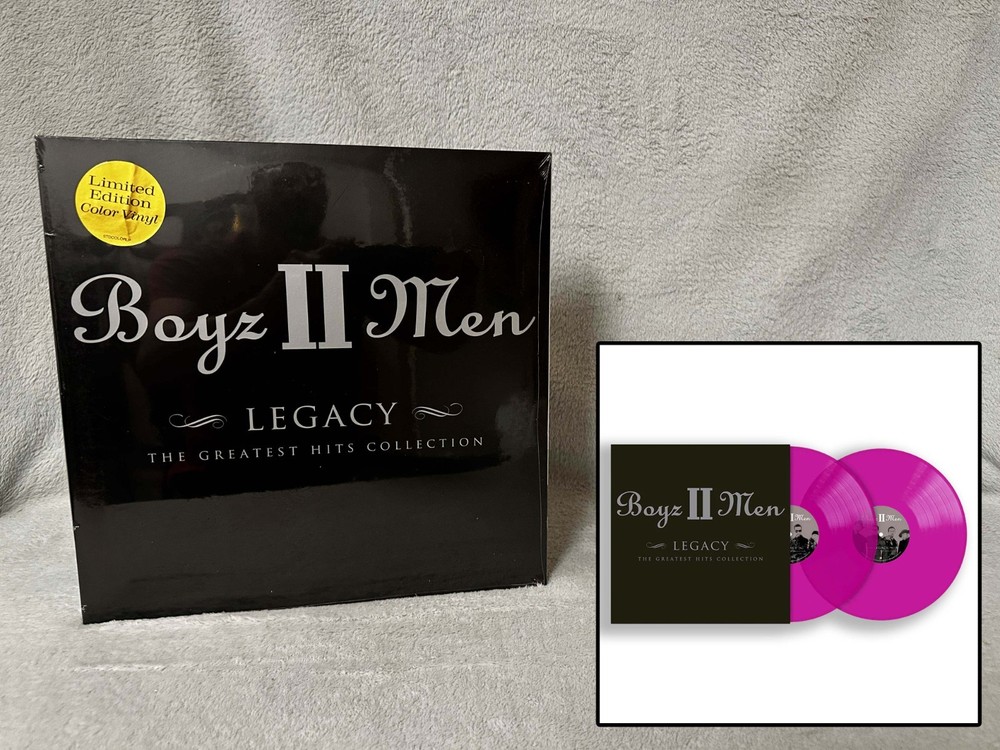 Legacy (The Greatest Hits Collection) • Boyz II Men • NEW/SEALED Purple Colored