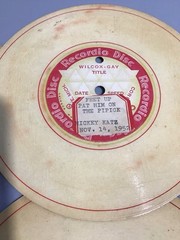 Homemade Records Lot Of 10 Wilcox-Gay Corp 1950s Recordio Discs