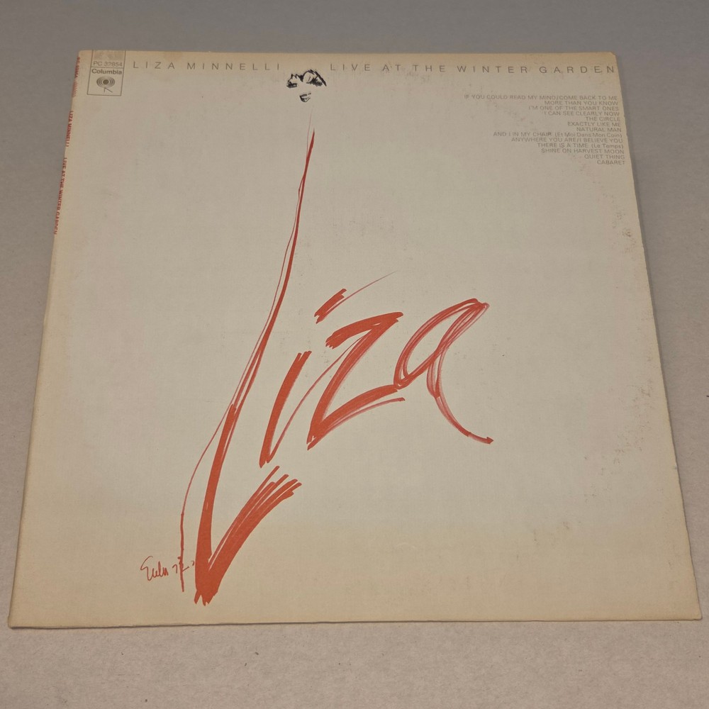 Liza Minnelli – Live At The Winter Garden 1974 Vinyl LP PC32854