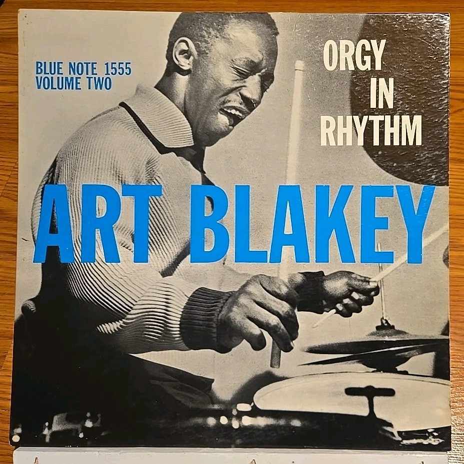 ART BLAKEY Orgy In Rhythm Vol.2 LP BLUE NOTE BLP 1555 RVG EAR DG MONO