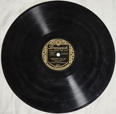 1920’s – 1930’s Brunswick Records 78rpm Shellac Record (Catalog 4777)