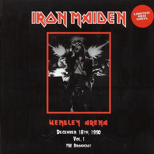 Iron Maiden – Wembley Arena 1990 Vol 1 Red Vinyl Limited Edition Live 2LP