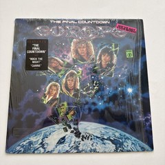 Europe / The Final Countdown Vinyl Record 1986 Record EX W/shrink +Hype Sticker