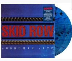 Skid Row – Subhuman Race – Blue & Black Marbled 2 x LP Vinyl Records 12″ – NEW