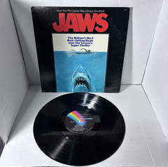 Jaws Original Movie Soundtrack John Williams 1975 MCA 2087 Vinyl LP Excellent