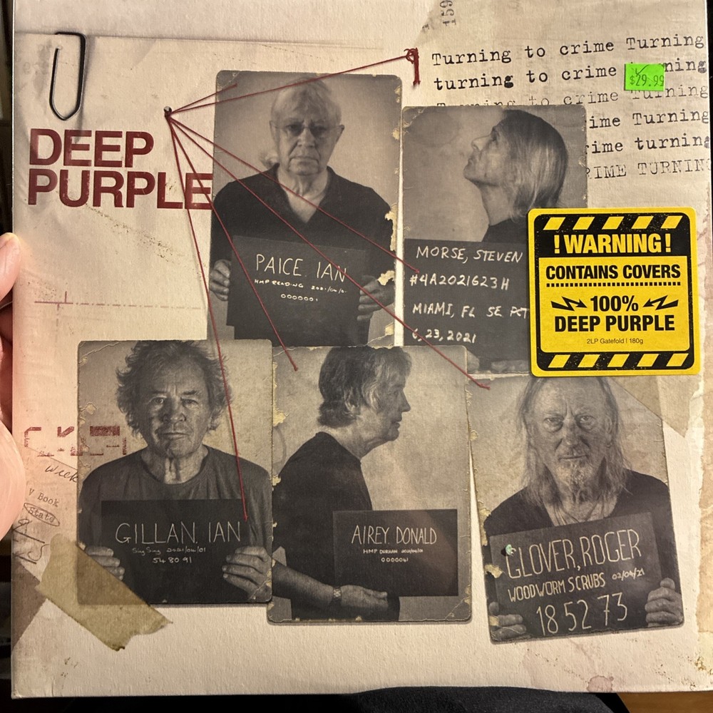 *NEW SEALED-Deep Purple – Turning To Crime 180g 2LP