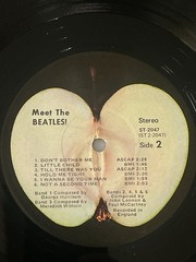 The Beatles – Meet The Beatles Apple Records MEGA RARE ERROR EX/EX