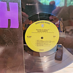 Black Sabbath Master of Reality Vinyl LP 1971 1st Press w/ POSTER & Inner Sleeve