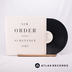 New Order Substance A1 B1 C1 D1 Embossed Sleeve Double LP Vinyl Record – EX/VG+
