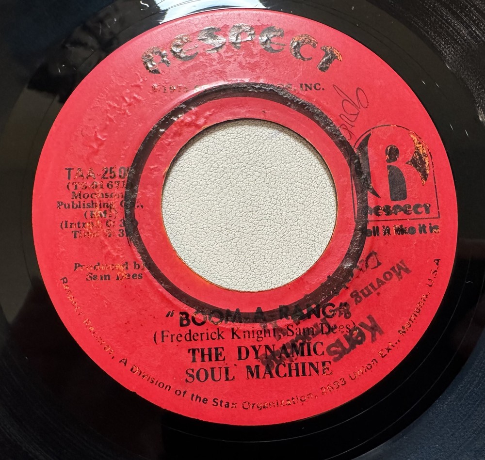 The Dynamic Soul Machine* – Boom-A-Rang / Moving On (7″) 1975 TAA-2508