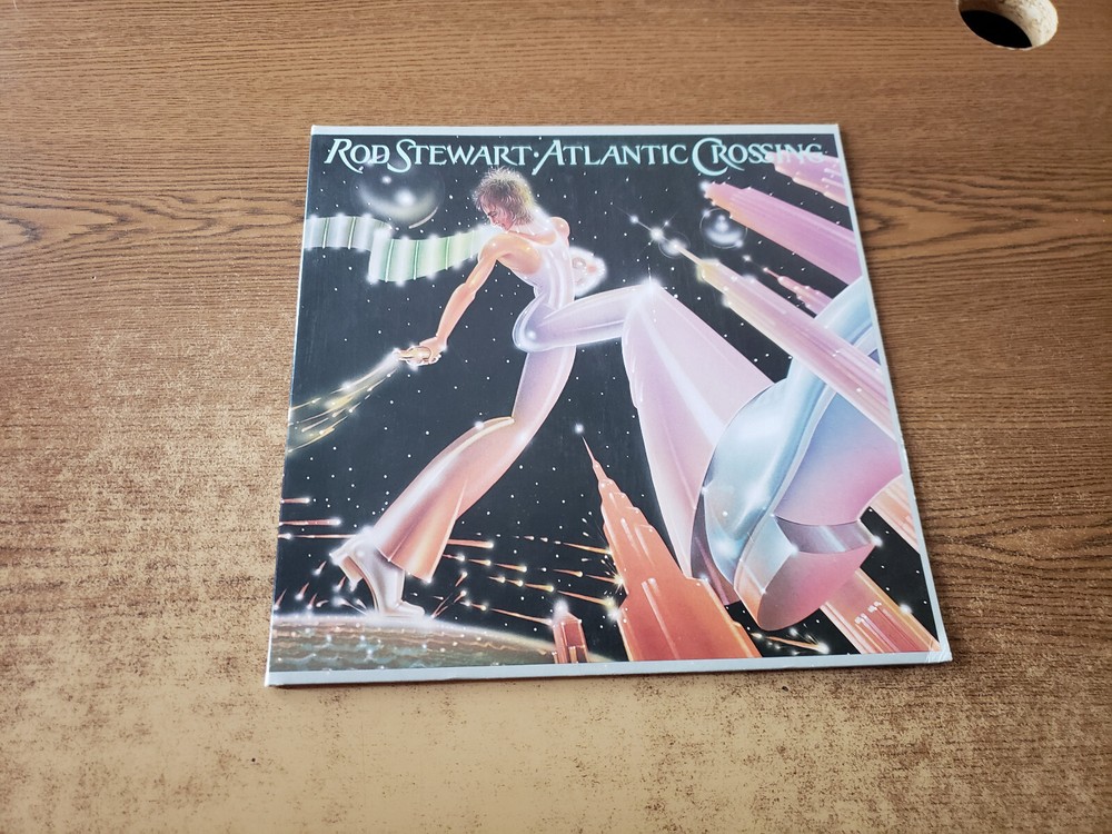 1970s EXCELLENT Rod Stewart – Atlantic Crossing 2875 LP33