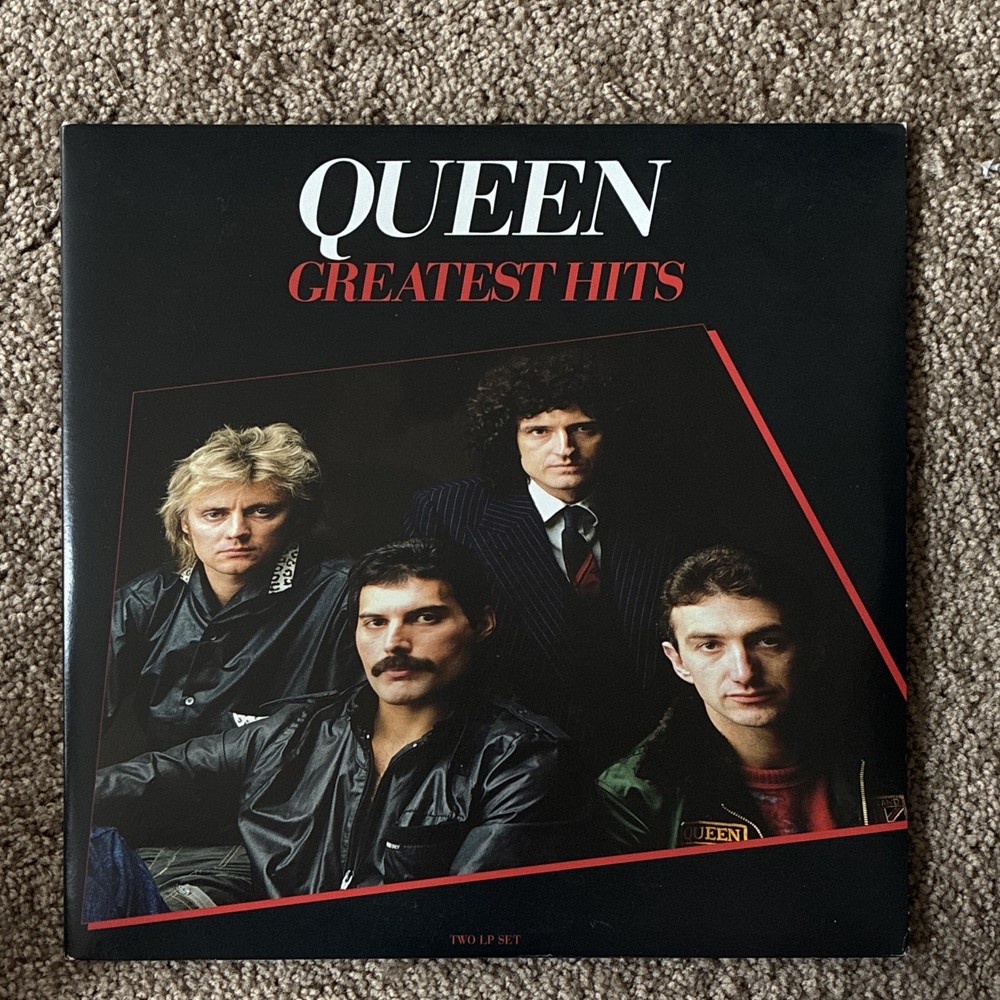 Queen Greatest Hits 2LP Vinyl Record Rock Hollywood Records Cardboard Sleeve