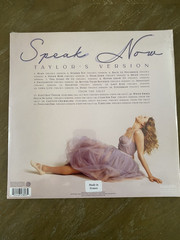 Taylor Swift Speak Now Taylor’s Version Orchid Marbled Vinyl 3LP NEW Sealed