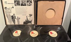 VTG Vinyl Record JAZZ AT THE PHILHARMONIC VOL.8 MERCURY 10″ SET OF 3 Rare