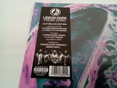Linkin Park From Zero 2LP Deluxe Edition Translucent Emerald Green Vinyl