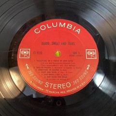Blood, Sweat And Tears Vinyl Album Columbia Records CS 9720 Pre-Owned