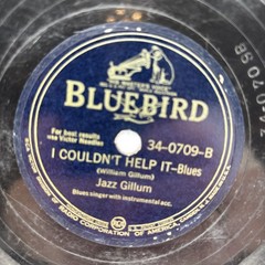 Deep Water Blues-Jazz Gilliam (Robert Brown) Bluebird Records 34–0709 Shellac G