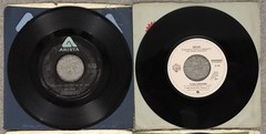 17pc Lot VINTAGE 45rpm VINYL 7″ RECORDS / 1970s & 1980s SINGLES ELECTRONIC ONLY