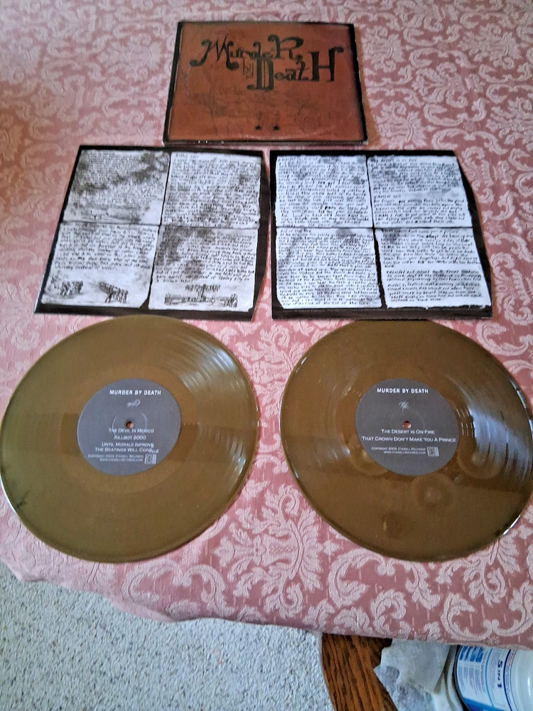Murder By Death Eyeball Records Gold Double Albums 2003