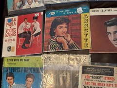 9 Picture Sleeves And Records From The Early 1960’s, All Records Near Mint