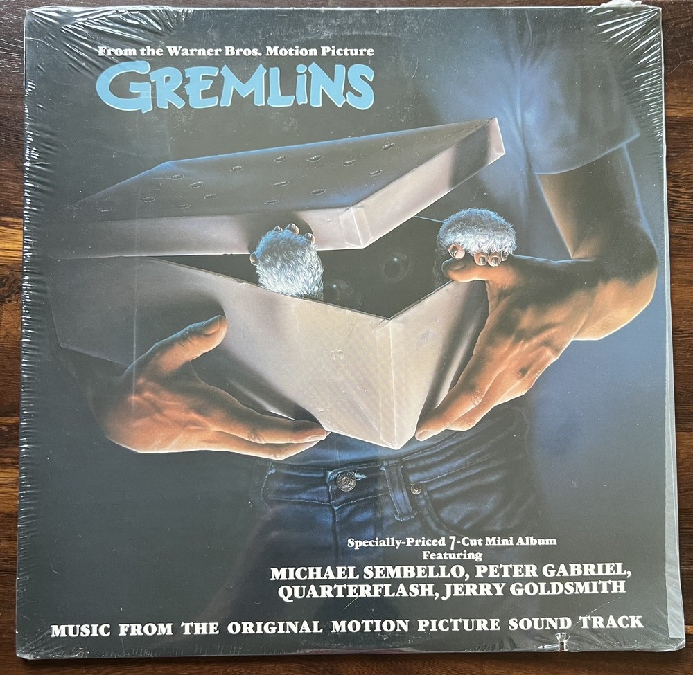 Gremlins Soundtrack on Vinyl SEALED ORIGINAL Rate Goldsmith