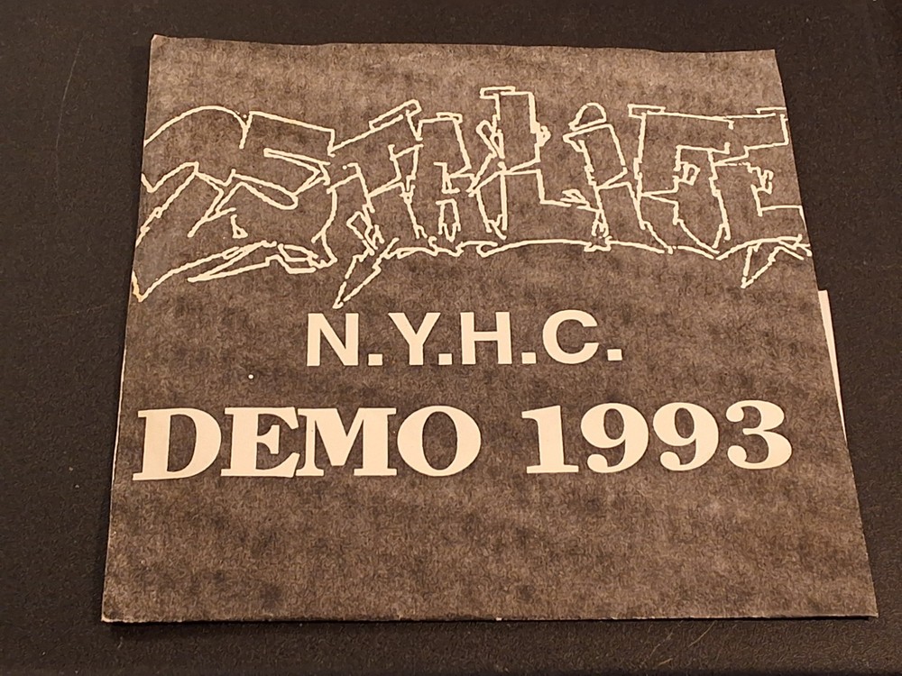 25 TA LIFE N.Y.H.C. 1993 DEMO 7-INCH RECORD RARE #’d BROWN COLORED VINYL NOS