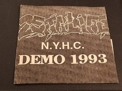 25 TA LIFE N.Y.H.C. 1993 DEMO 7-INCH RECORD RARE #’d BROWN COLORED VINYL NOS