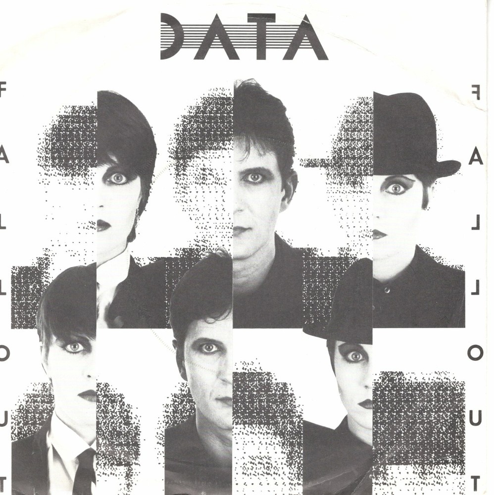 DATA ~ Fallout ~ Original 1980 UK Bellaphon label 2-track 7″ vinyl single in p/s
