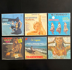 CHEESECAKE VINYL 6 LP LOT – Jazz Easy Listening. See Photos for Condition