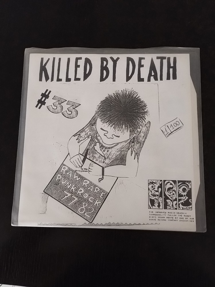 Killed By Death #33 Rawrare Vera Reliquia Del Punk Underground