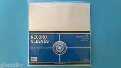 300 PLASTIC OUTER SLEEVES 33 1/3 RPM VINYL RECORD LP ALBUM PLASTIC COVERS