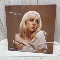 BILLIE EILISH – Happier than Ever (DOUBLE VINYL LP, 2021) Cream Colored