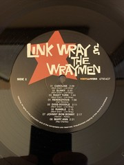 Link Wray & the Wraymen + 4 Bonus Tracks by Wray, Link & His Wraymen MINT LP
